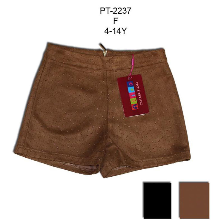Picture of PT2237 GIRLS SUEDE CASUAL / SMART WINTER SHORTS